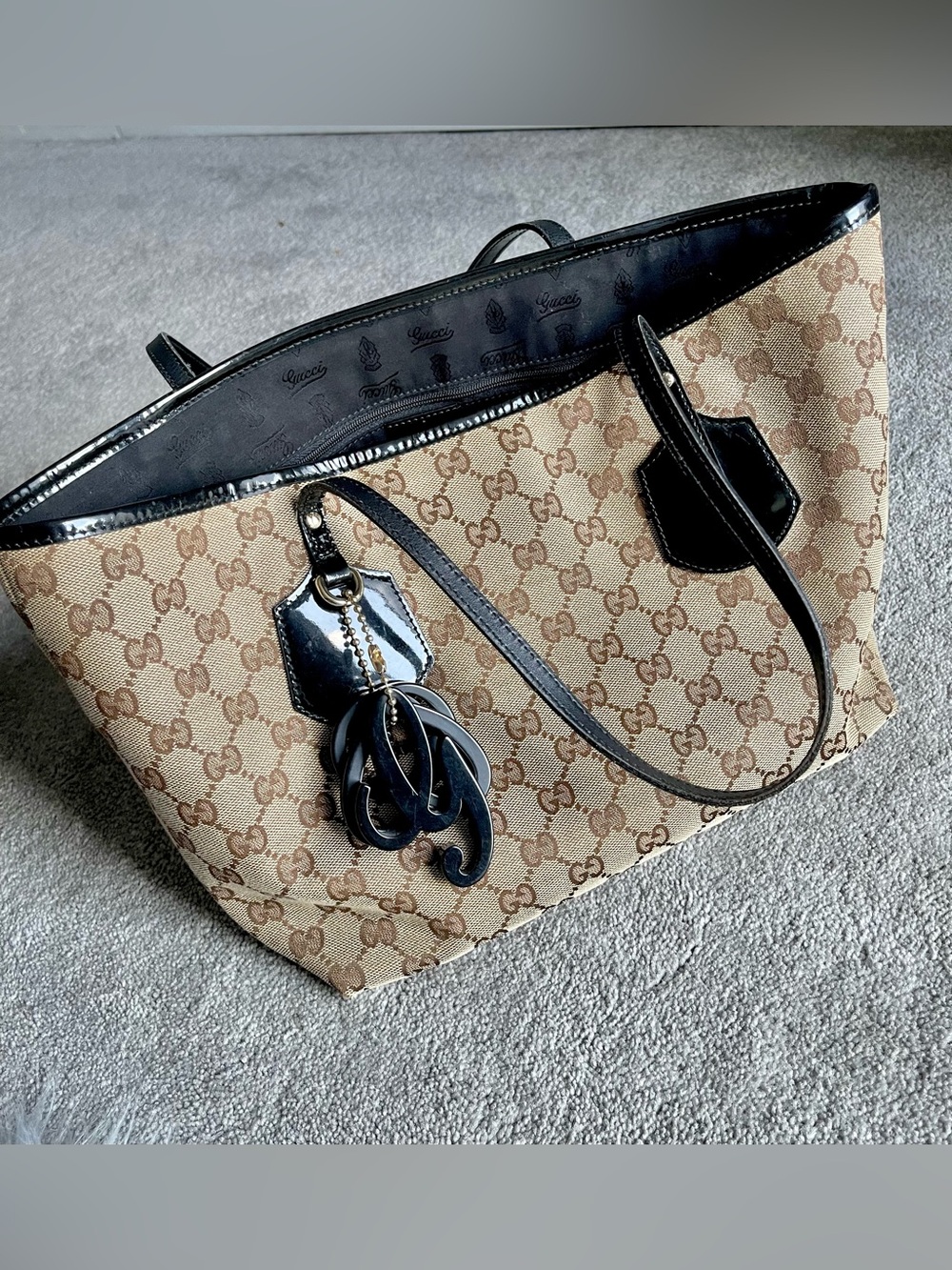 Authentic Gucci vintage tote bag